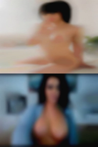 Horny white woman pursuing sex.